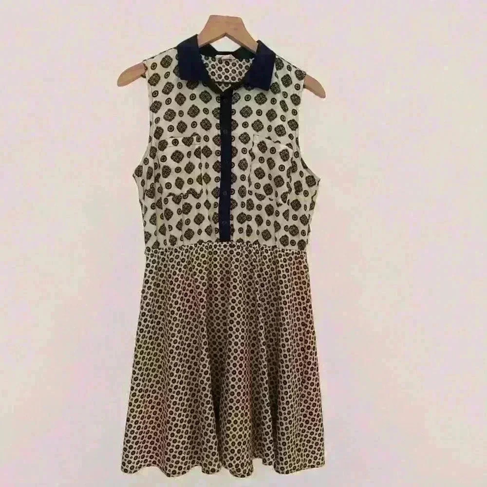 Maison‎ Jules - "Button-Up Collar Dress"